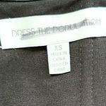 Dress the Population Claire Shimmer Strapless Midi Dress XS NWOT Photo 8