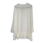 Eberjay REVOLVE Eberjey Swim Cover Up Tunic Dress w/ Lace Trim Summer of Love Elba Sz L Photo 3