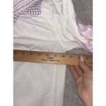 Anthropologie veroalfie embroidered ruggle smocked blouse white Puff Sleeve  2 Photo 9