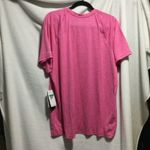 Nike  Swim Dri Fit Pink Athletic T Shirt Top XL Photo 3