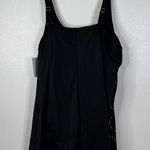 Swimsuits for All NWT Black Gold Studded One Piece Swimsuit Size 30 Photo 1