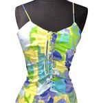 Sabo Skirt Sabo Floral Corset Chest Sleeveless Spaghetti Strap Massiel Mini Dress size XS Photo 7