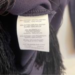 J.Crew  Fringe Gem Crewneck Sweater Navy Black Fringe XS Photo 8