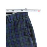 Banana Republic Blue Green Plaid Ankle Slim Pants Size 0 Photo 3