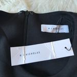 NICHOLAS Flare Crop Top Sleeveless Knit Layered High Low Black Size 4 New Black Photo 5