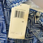 Christina swimwear tank top. Size 2X. NWT. Adjustable straps. Blue Photo 3