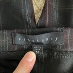 Sanctuary Dark Plaid Elastic Waist Grease Leggings - Size Medium Photo 14