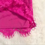 Trina Turk Pink Lace Off The Shoulder Cocktail Dress Sheath Fuchsia Size 2 New Photo 9