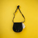 Metro‎ Muse USA Saddle Bag PU Leather Black Photo 2