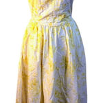 WAYF  Yellow White Floral Desi Corset Dress Size XS NWT Photo 0