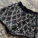 ASOS NWT Multicolor Beaded Shorts Size 2 US Tall Photo 1