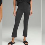 Lululemon  Ribbed Softstreme Zip-Leg High-Rise Cropped Pants Size 6 Photo 2