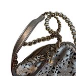 Kate Spade Silver Metallic Floral Cut Out Crossbody Photo 13