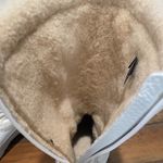 UGG Vibram Women's Snowpeak White Quilted Sheep Skin Snow Winter Boots Sz 6 Photo 6