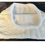 Women’s Knit Neck Warmer Fuzzy Inside Cream (523) Photo 0