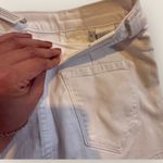 J Brand  | Leila Mid Rise White Denim Pencil Skirt | Size 26 Photo 9