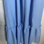 Blue women’s Dress small with bow tie for straps Photo 1