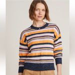 Vineyard Vines novelty stripe crewneck sweater colorful knit size medium Photo 1