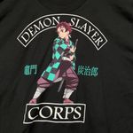 Demon Slayer Corps Tanjiro Kamado Anime Cartoon T-Shirt L Photo 1