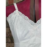 slip dress white lace overlay Size M Photo 2