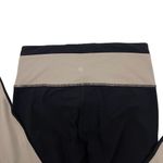 Athleta Chroma 7/8 Legging in Powervita Beige Black Criss Cross Waist M Photo 11