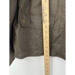 J.Crew Downtown Field Jacket Olive Green Utility Military Women 2X Photo 7