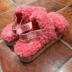 UGG  Hot Pink Oh Fluffita Platform Sandals Size US 12 Photo 6