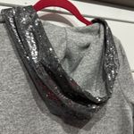 Disney Walt  World Sequin Hooded Pullover Sweatshirt Medium Photo 11