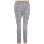 Athleta Women’s Crop Leggings XL Purple Black Animal Print High Rise Stretch Photo 3