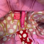 PINK - Victoria's Secret PINK Victoria’s Secret Y2K Red Polk A Dot Wide Leg Pajama Pants Baggy Booty Logo Photo 4