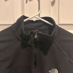 The North Face The North‎ Face Glacier 1/4 Zip Fleece Pullover Black Womens Medium Photo 2