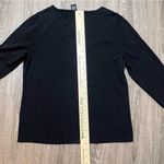 Sweaterworks Shirt Womens Sz XL Black Embellished Beaded Cocktail Vacation Party Photo 4