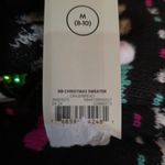 No Boundaries Christmas Womens Sweater Teddy Bear Balls Ornaments Hearts Sequins Size Medium Photo 7