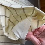 NWT Suistudio Silk Linen Off White Sand Stripe Lane Classic Trouser Pants Size 2 Photo 8