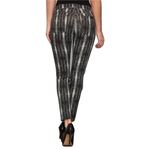 joe's jeans NWT  Mid-Rise Skinny Jet Black Snakeskin Print Ankle Jeans, 30 Photo 4