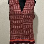 Van Heusen  Print V-Neck Blouse Photo 0