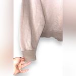 ZARA  brown cropped crewneck Photo 2