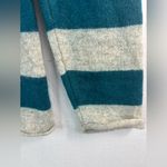 Bitten by Sarah Jessica Parker M Wool Blend Teal and Gray Pullover Sweater Blue Size M Photo 5