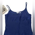 XOXO NWT  Blue Satin Dress – Vintage Y2K Silky Fit | Sz M with Original Tags Photo 5