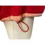Outdoor Voices Mega Fleece Snap Up Hoodie Gogi Berry Red Size Small Photo 5