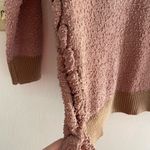 Dreamers mauve sweater with side detail size M/L Photo 4