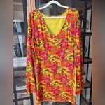 Spirit Groovy dress  Halloween plus size 70’s Hippie Costume | Outfit Time Period Photo 1