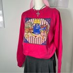 American Vintage Vintage 90s Grandma Plant Gardener Hot Pink Crewneck Sweater Womens Medium Photo 1
