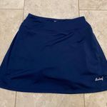 Navy Athletic Skirt Blue Photo 0