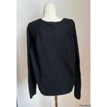 Scotch & Soda Black Lip Print Cashmere Sweater Medium Photo 1