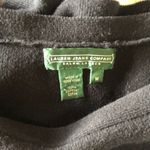 LAUREN JEANS Blue & White 3/4 Sleeve Top Size M Size M Photo 5