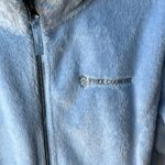 Free Country Baby Blue Plush Fluffy Jacket Womens Large Photo 4