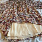 Entro Bohemian Floral V neck Long Sleeve Blouse | Size Small Photo 9