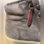 Paul Green  high top. Charcoal / purple. Lace up with zipper.  US 6.5. UK 4. Photo 3