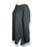 EXPRESS Deadstock Vintage 90s Black Lambswool Angora Oversized Knit Sweater Photo 2